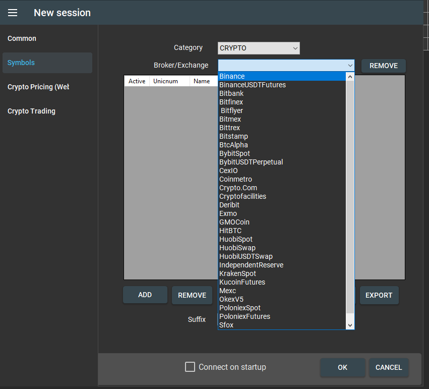 SharpTrader ARBITRAGE - SELECT CRYPTO EXCHNAGE FROM THE LIST