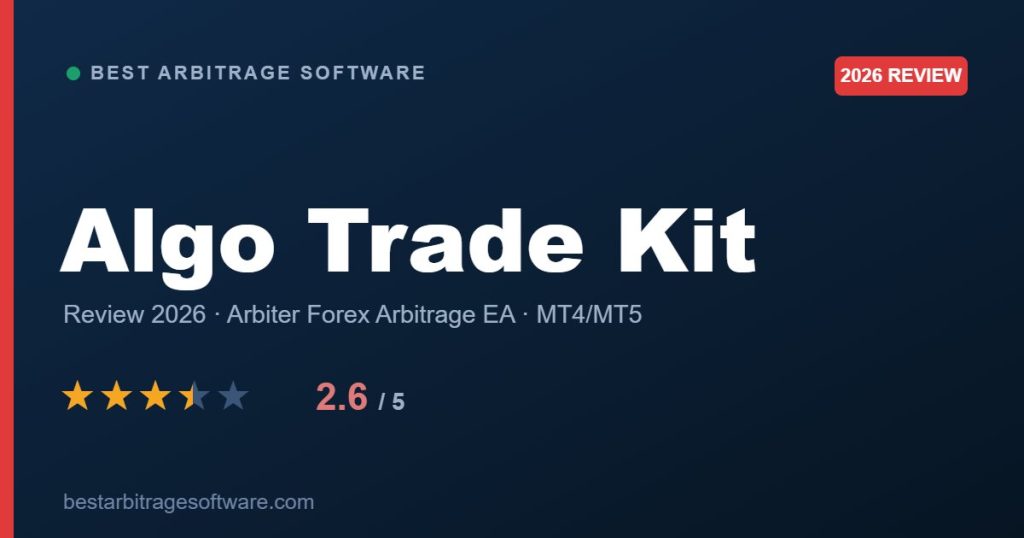 Algo Trade Kit review 2026 - Arbiter Forex Arbitrage EA for MT4 and MT5