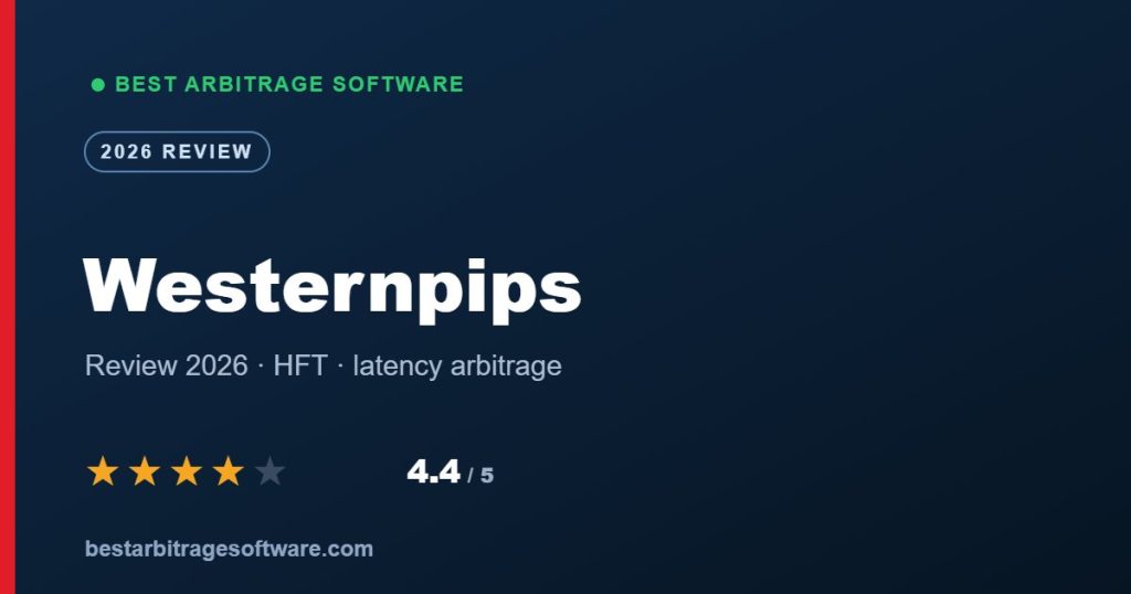 Westernpips 2026 review banner - HFT latency arbitrage software