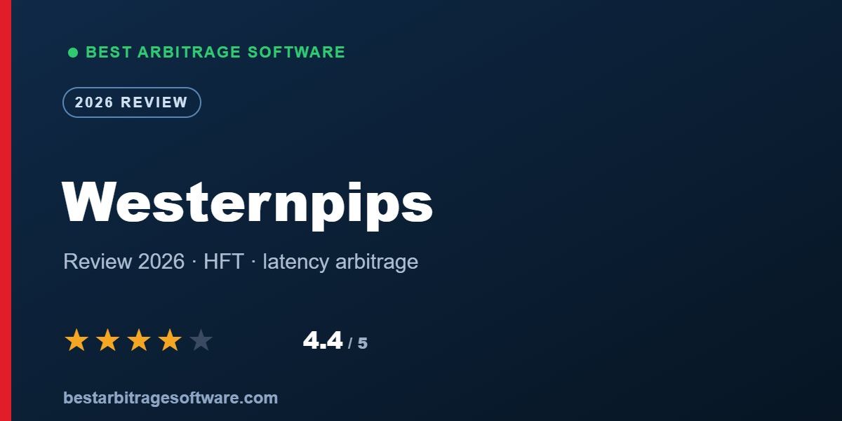 Westernpips 2026 review banner - HFT latency arbitrage software